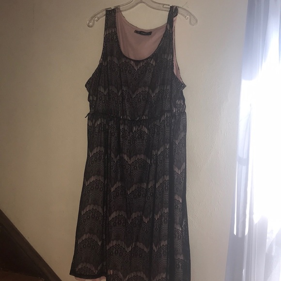 Maurices Dresses & Skirts - 2/$15 pink and lace dress